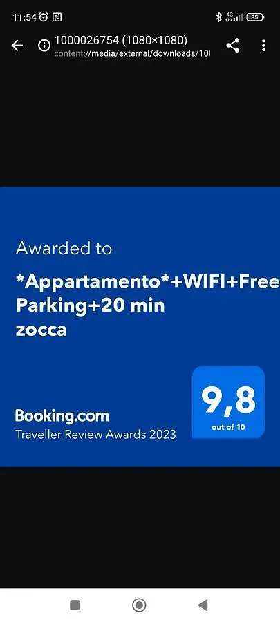 Appartement *Appartamento*+WIFI+Free Parking+20 min zocca Tole Italië